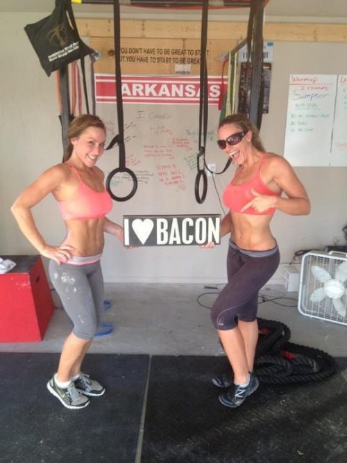 Work Out Ladies Love Bacon